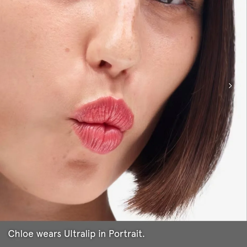 Glossier Ultra Lip Hydrating Shine: Portrait (Cherry Blossom Pink), .10oz, NIB
